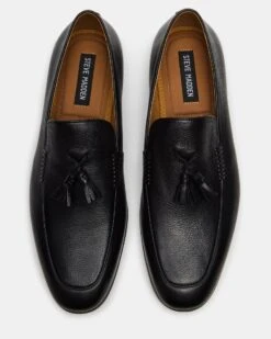 ONDRE BLACK LEATHER -Steve Madden Shop STEVEMADDEN MENS ONDRE BLACK LEATHER 03
