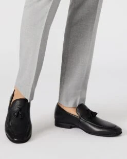 ONDRE BLACK LEATHER -Steve Madden Shop STEVEMADDEN MENS ONDRE BLACK LEATHER 9346