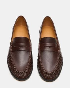 QUINCEY BROWN LEATHER 8 QUINCEY BROWN LEATHER -Steve Madden Shop STEVEMADDEN MENS QUINCEY BROWN LEATHER 04