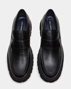 RADKIN BLACK LEATHER 8 RADKIN BLACK LEATHER -Steve Madden Shop STEVEMADDEN MENS RADKIN BLACK LEATHER 05