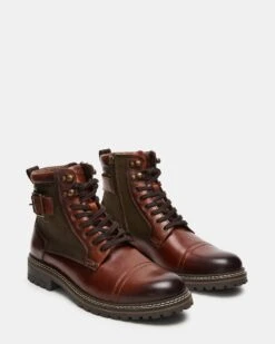REID COGNAC -Steve Madden Shop STEVEMADDEN MENS REID COGNAC 01