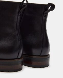 SIXTET BLACK LEATHER 7 SIXTET BLACK LEATHER -Steve Madden Shop STEVEMADDEN MENS SIXTET BLACK LEATHER 05