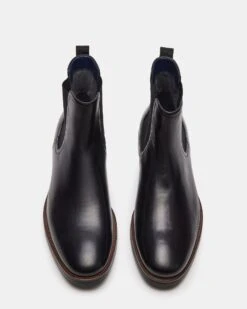 SYRE BLACK LEATHER -Steve Madden Shop STEVEMADDEN MENS SYRE BLACK 04