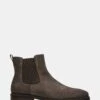 SYRE DARK GREY SUEDE -Steve Madden Shop STEVEMADDEN MENS SYRE DARK GREY