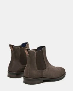 SYRE DARK GREY SUEDE -Steve Madden Shop STEVEMADDEN MENS SYRE DARK GREY 02