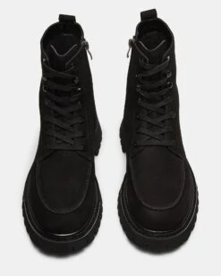 WOLF BLACK NUBUCK -Steve Madden Shop STEVEMADDEN MENS WOLF BLACK NUBUCK 04