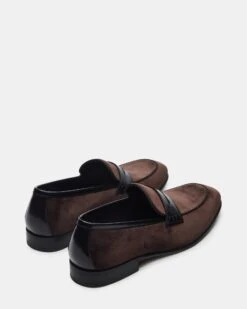 YARDLY BROWN VELVET 9 YARDLY BROWN VELVET -Steve Madden Shop STEVEMADDEN MENS YARDLY BROWN VEL 03