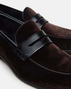 YARDLY BROWN VELVET 7 YARDLY BROWN VELVET -Steve Madden Shop STEVEMADDEN MENS YARDLY BROWN VEL 05
