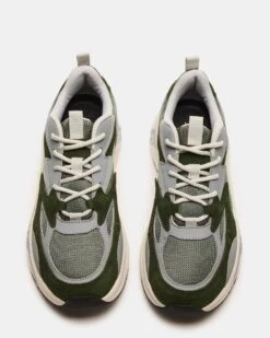 YGOR GREEN MULTI -Steve Madden Shop STEVEMADDEN MENS YGOR GREEN MULTI 01