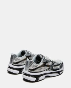 YUVAL BLACK/SILVER 11 YUVAL BLACK/SILVER -Steve Madden Shop STEVEMADDEN MENS YUVAL BLACK SILVER 02