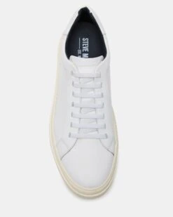 ZOII WHITE LEATHER -Steve Madden Shop STEVEMADDEN MENS ZOII WHITE LEATHER 01 24394844 f159 4cb0 bd9b cff103e524ed