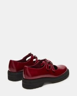 ALBA BURGUNDY LEATHER 9 ALBA BURGUNDY LEATHER -Steve Madden Shop STEVEMADDEN SHOES ALBA BURGUNDY LEATHER 02
