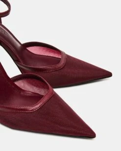 ALLIANCE MESH BURGUNDY -Steve Madden Shop STEVEMADDEN SHOES ALLIANCE M BURGUNDY 03