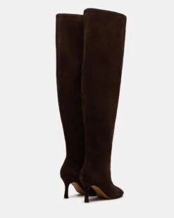 ALLISON BROWN SUEDE -Steve Madden Shop STEVEMADDEN SHOES ALLISON BROWN SUEDE 03