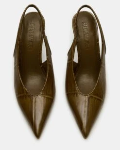 ANDROMEDA GREEN CROCODILE -Steve Madden Shop STEVEMADDEN SHOES ANDROMEDA GREEN CROCO 04