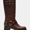 ASTOR BROWN LEATHER -Steve Madden Shop STEVEMADDEN SHOES ASTOR BROWN LEATHER 01