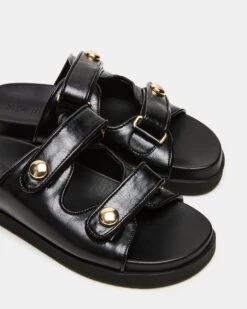 ATHENS BLACK LEATHER -Steve Madden Shop STEVEMADDEN SHOES ATHENS BLACK LEATHER 04