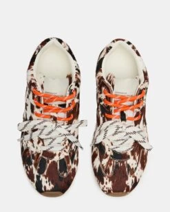 AZIEL BROWN COW PRINT -Steve Madden Shop STEVEMADDEN SHOES AZIEL H BROWN MULTI 03