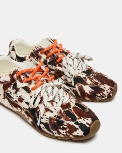 AZIEL BROWN COW PRINT -Steve Madden Shop STEVEMADDEN SHOES AZIEL H BROWN MULTI 04
