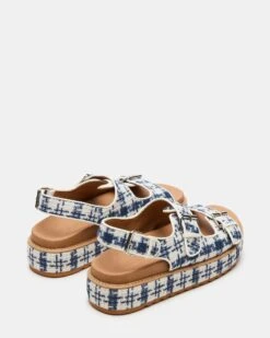 BIGMONA2.0 BLUE/WHITE -Steve Madden Shop STEVEMADDEN SHOES BIGMONA20 BLUE WHITE 03