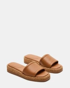 BOARDWALK TAN LEATHER -Steve Madden Shop STEVEMADDEN SHOES BOARDWALK TAN LEATHER 02