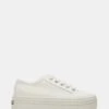 BOBBI 30 WHITE FABRIC -Steve Madden Shop STEVEMADDEN SHOES BOBBI30 WHITE FABRIC 01