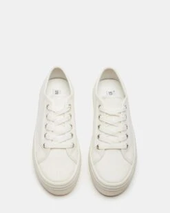 BOBBI 30 WHITE FABRIC -Steve Madden Shop STEVEMADDEN SHOES BOBBI30 WHITE FABRIC 04