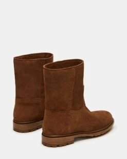 BATES BROWN SUEDE -Steve Madden Shop STEVEMADDEN SHOES BOWMAN BROWN SUEDE 02