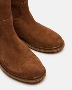 BATES BROWN SUEDE -Steve Madden Shop STEVEMADDEN SHOES BOWMAN BROWN SUEDE 04