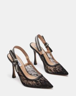 BRI BLACK LACE -Steve Madden Shop STEVEMADDEN SHOES BRI BLACK LACE 02