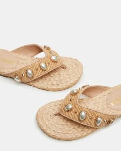 CADENZA NATURAL RAFFIA -Steve Madden Shop STEVEMADDEN SHOES CADENZA NATURAL RAFFIA 05