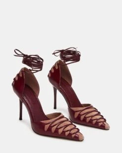 DANGER BURGUNDY MULTI -Steve Madden Shop STEVEMADDEN SHOES DANGER BURGUNDY MULTI 01