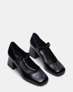 DARCEY BLACK PATENT -Steve Madden Shop STEVEMADDEN SHOES DARCEY BLACK PATENT 02