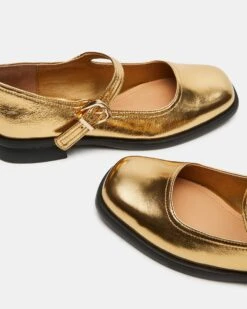 DELANCY GOLD LEATHER 8 DELANCY GOLD LEATHER -Steve Madden Shop STEVEMADDEN SHOES DELANCY GOLD LEATHER 05