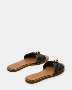 DIPSY BLACK LEATHER -Steve Madden Shop STEVEMADDEN SHOES DIPSY BLACK LEATHER 03