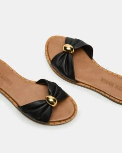 DIPSY BLACK LEATHER -Steve Madden Shop STEVEMADDEN SHOES DIPSY BLACK LEATHER 05