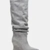 DISTORTION GREY FABRIC -Steve Madden Shop STEVEMADDEN SHOES DISTORTION GREY FABRIC