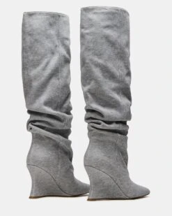 DISTORTION GREY FABRIC 12 DISTORTION GREY FABRIC -Steve Madden Shop STEVEMADDEN SHOES DISTORTION GREY FABRIC 02