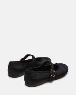 DORY BLACK SATIN -Steve Madden Shop STEVEMADDEN SHOES DORY BLACK SATIN 02