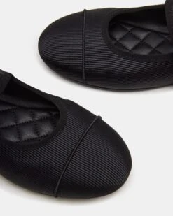 DORY BLACK SATIN -Steve Madden Shop STEVEMADDEN SHOES DORY BLACK SATIN 04