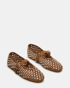 DREAMING CHESTNUT SUEDE RHINESTONES -Steve Madden Shop STEVEMADDEN SHOES DREAMINGSP CHESTNUT SUEDE 02