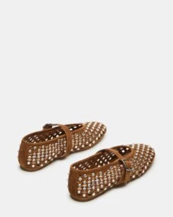 DREAMING CHESTNUT SUEDE RHINESTONES -Steve Madden Shop STEVEMADDEN SHOES DREAMINGSP CHESTNUT SUEDE 03