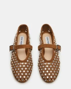DREAMING CHESTNUT SUEDE RHINESTONES -Steve Madden Shop STEVEMADDEN SHOES DREAMINGSP CHESTNUT SUEDE 04