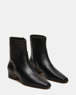 DUSTY BLACK LEATHER 8 DUSTY BLACK LEATHER -Steve Madden Shop STEVEMADDEN SHOES DUSTY BLACK LEATHER 01