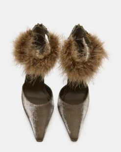 ELUSIVE OLIVE SATIN 8 ELUSIVE OLIVE SATIN -Steve Madden Shop STEVEMADDEN SHOES ELUSIVE OLIVE SATING 04