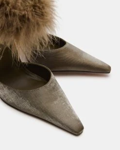 ELUSIVE OLIVE SATIN 7 ELUSIVE OLIVE SATIN -Steve Madden Shop STEVEMADDEN SHOES ELUSIVE OLIVE SATING 05