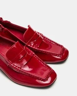 ESTEE RED CRINKLE PATENT -Steve Madden Shop STEVEMADDEN SHOES ESTEE RED CRINKLE PATENT 04