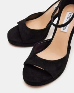 ESTER BLACK SUEDE -Steve Madden Shop STEVEMADDEN SHOES ESTER BLACK SUEDE 05