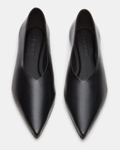 FLOYD BLACK LEATHER -Steve Madden Shop STEVEMADDEN SHOES FLOYD BLACK LEATHER 04