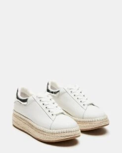 GLANCE WHITE/SILVER -Steve Madden Shop STEVEMADDEN SHOES GLANCE WHITE SILVER 01